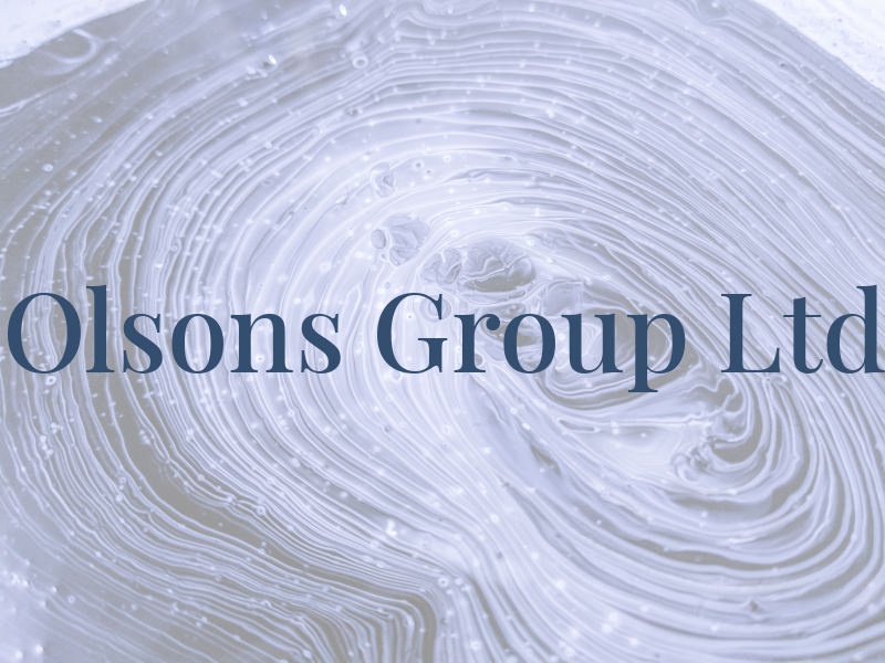 Olsons Group Ltd
