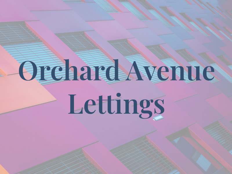 Orchard Avenue Lettings
