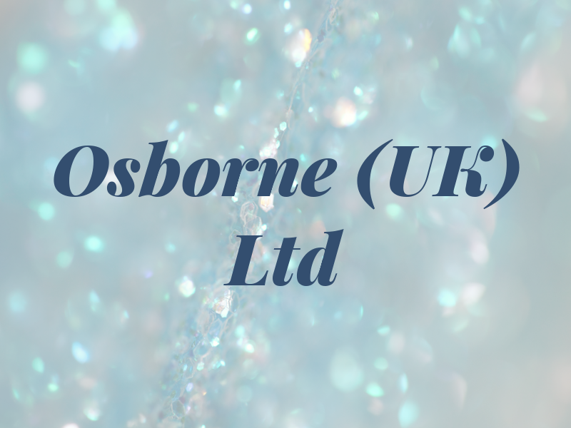 Osborne (UK) Ltd