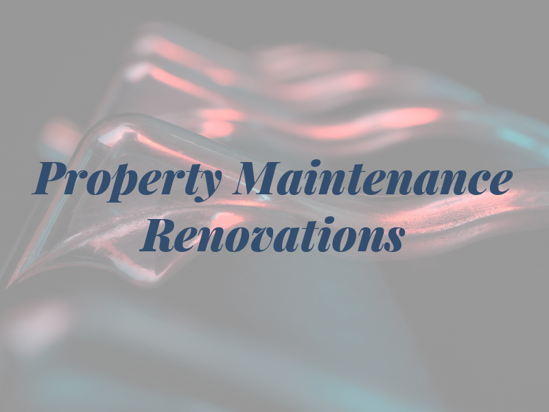 A & D Property Maintenance & Renovations