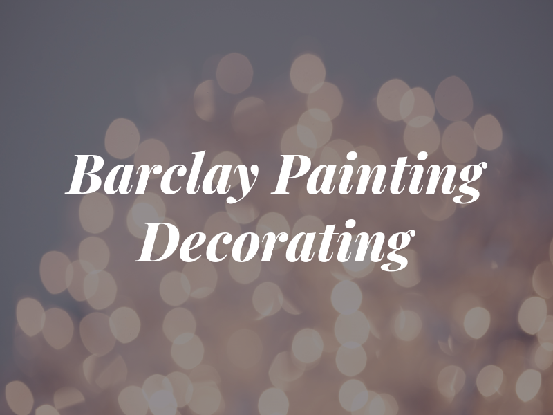 A Barclay Painting & Decorating