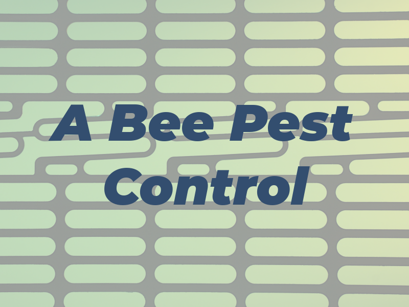 A Bee Pest Control