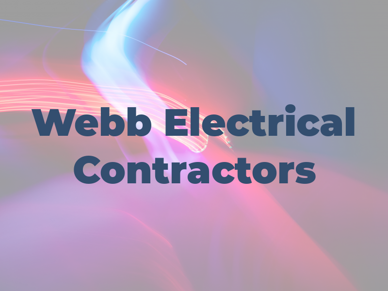 A C Webb Electrical Contractors Ltd