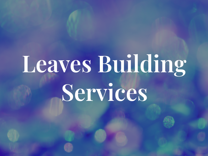 A G Leaves Building Services