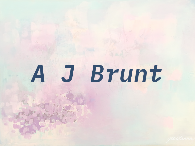 A J Brunt