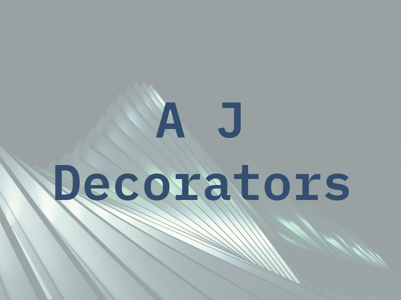 A J Decorators