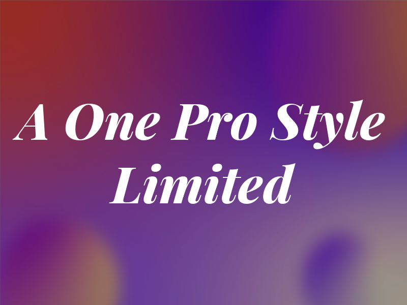 A One Pro Style Limited