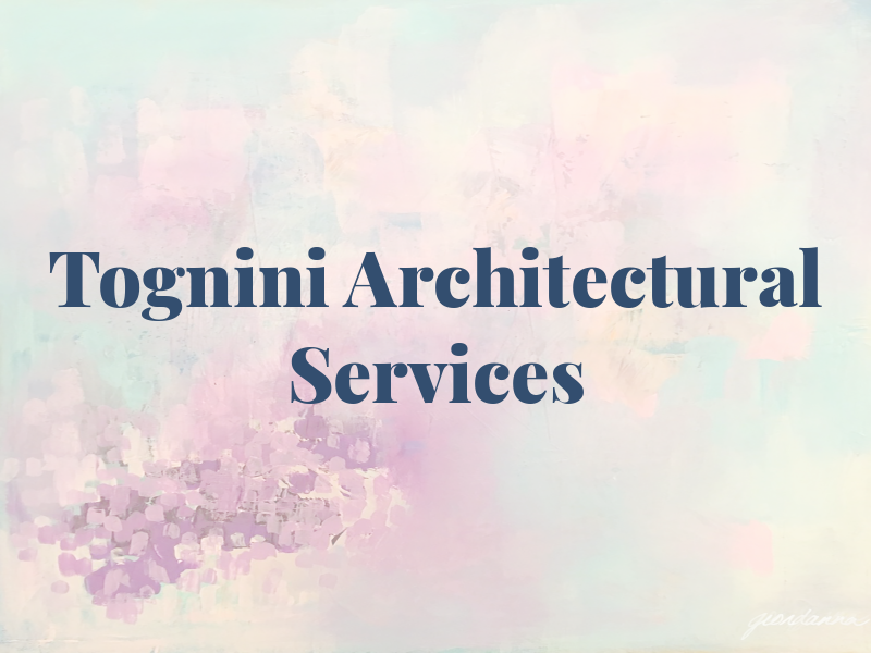 A.J Tognini Architectural Services