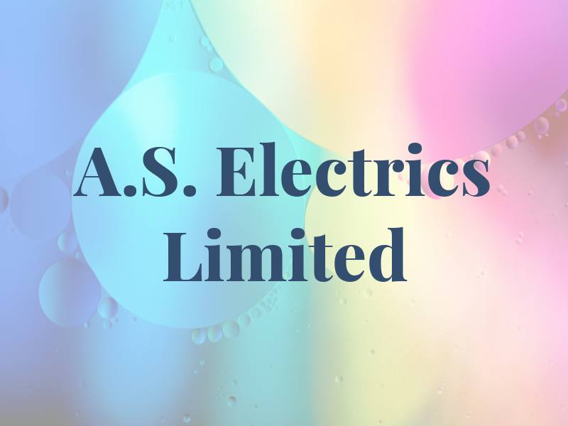 A.S. Ohm Electrics Limited