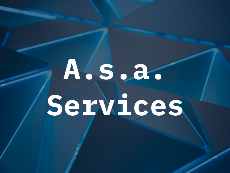 A.s.a. Services