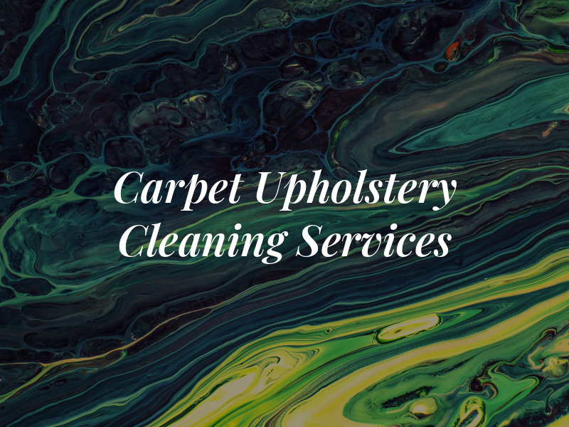 A1 Carpet & Upholstery Cleaning Services