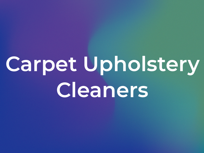 A1 Carpet and Upholstery Cleaners