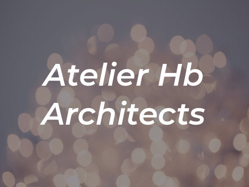 Atelier Hb Architects