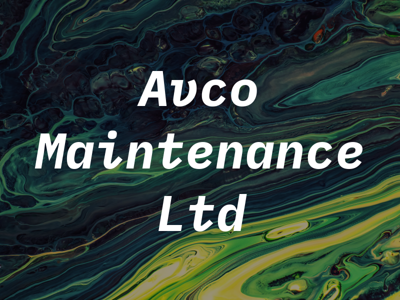 Avco Maintenance Ltd