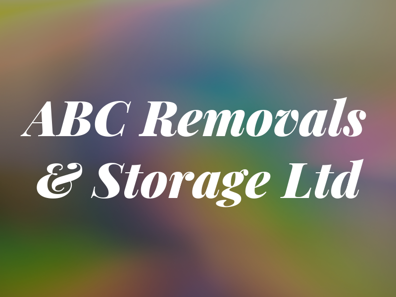 ABC Removals & Storage Ltd