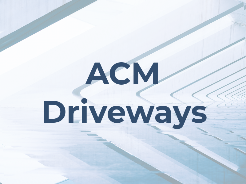 ACM Driveways
