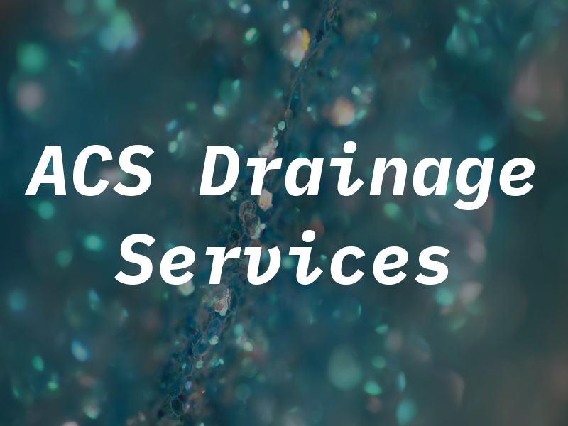 ACS Drainage Services