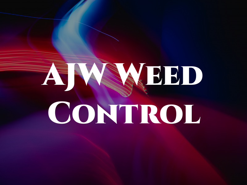 AJW Weed Control