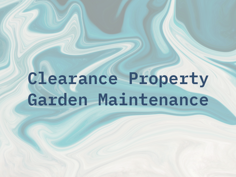 AK Clearance Property & Garden Maintenance