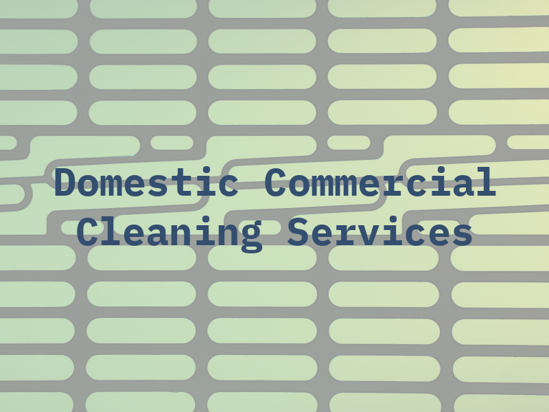 AME Domestic & Commercial Cleaning Services