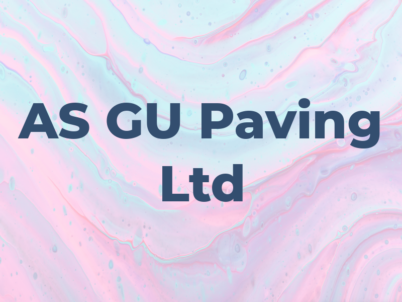 AS GU Paving Ltd