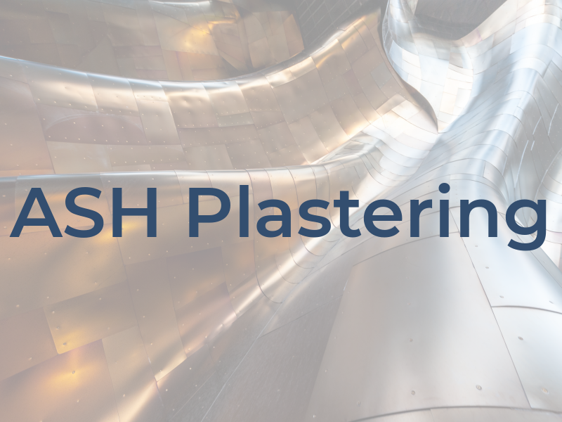 ASH Plastering
