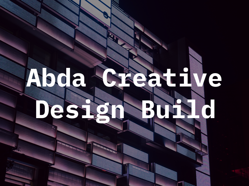 Abda Creative Design & Build