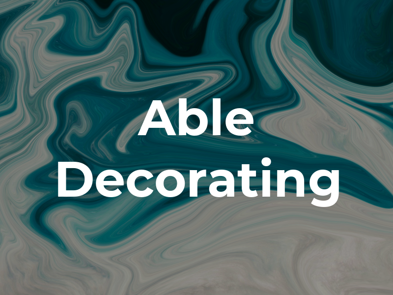 Able Decorating