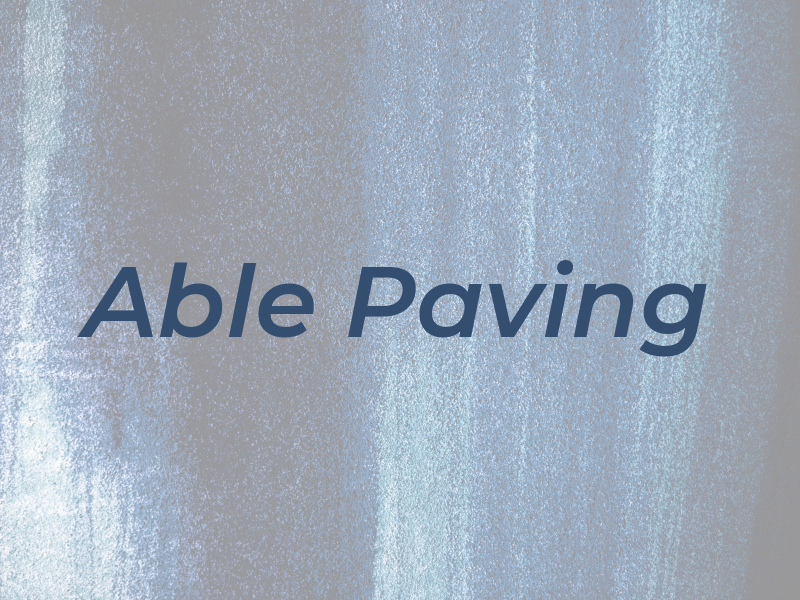 Able Paving