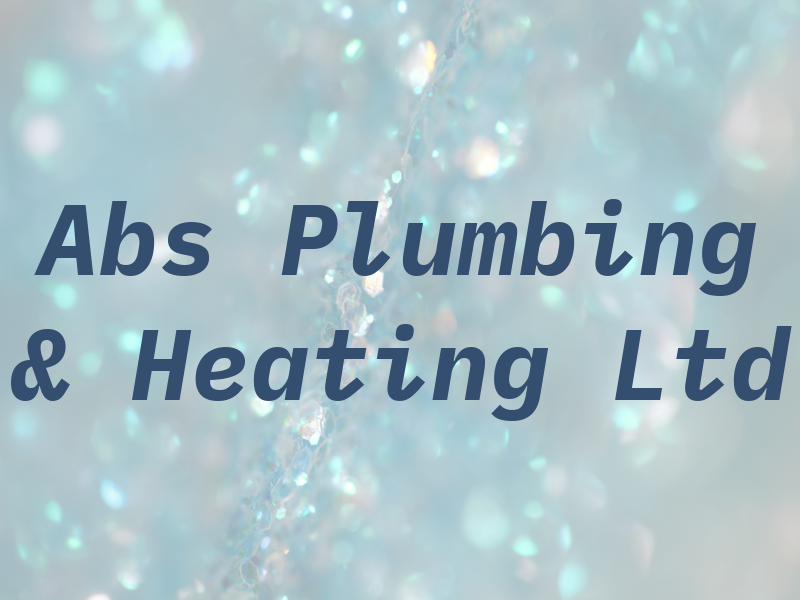 Abs Plumbing & Heating Ltd