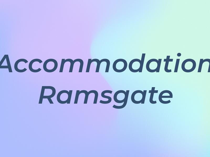 Accommodation Ramsgate