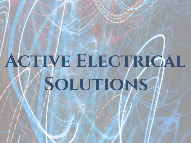 Active 8 Electrical Solutions Ltd