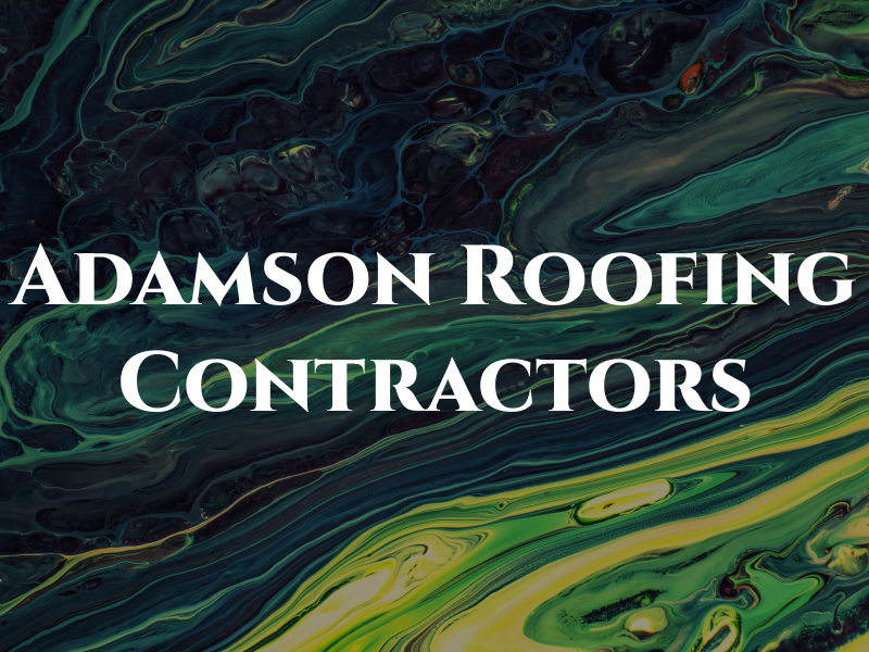 Adamson Roofing Contractors