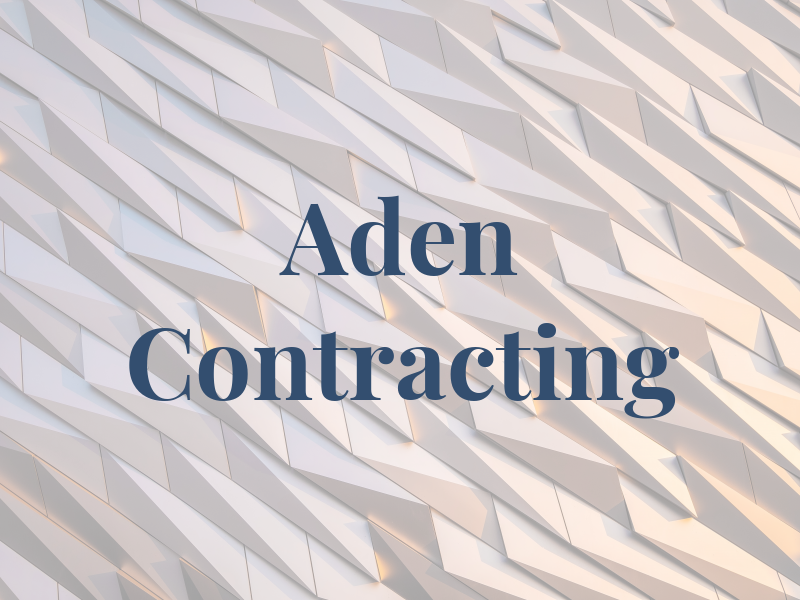Aden Contracting