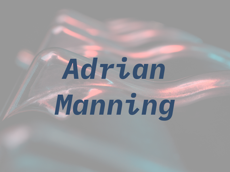 Adrian Manning