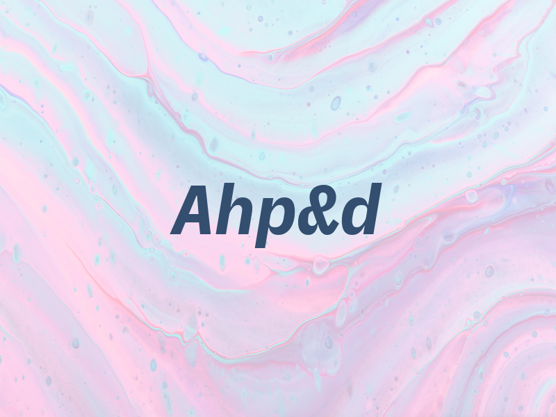Ahp&d