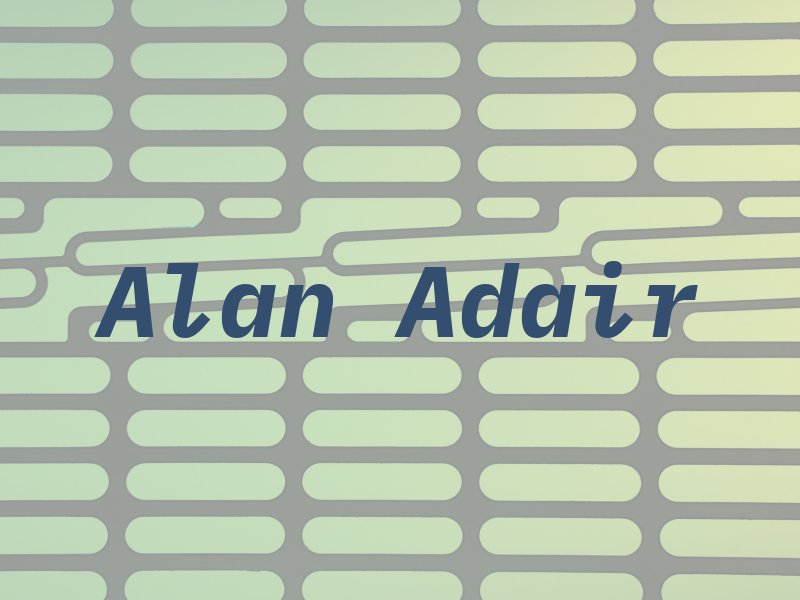 Alan Adair