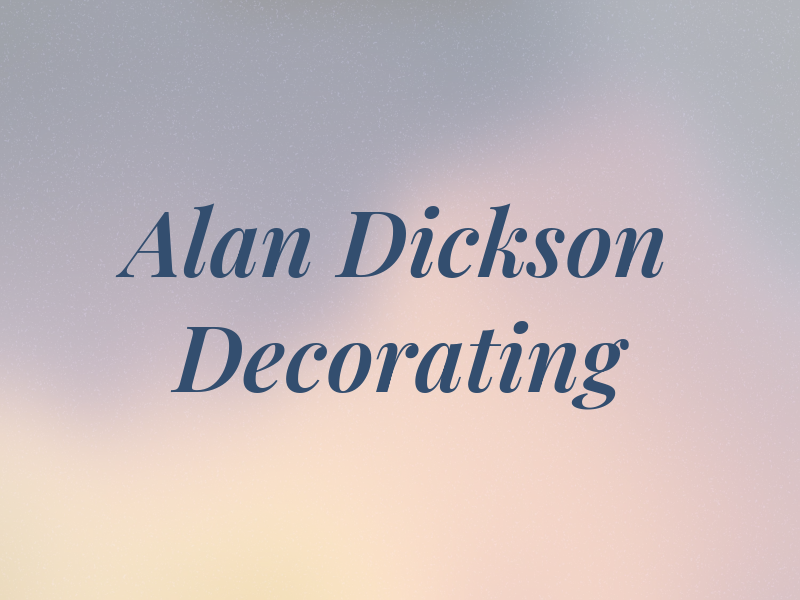 Alan Dickson Decorating