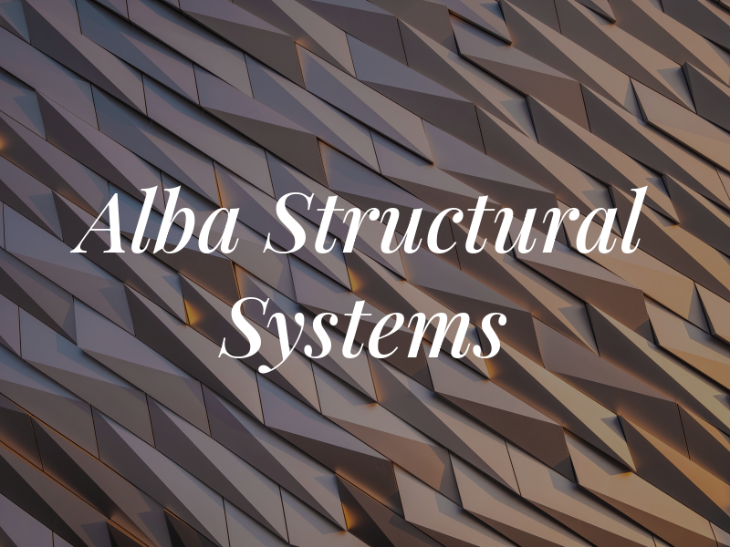 Alba Structural Systems