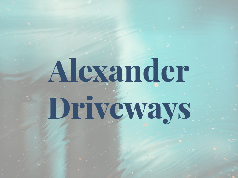 Alexander Driveways