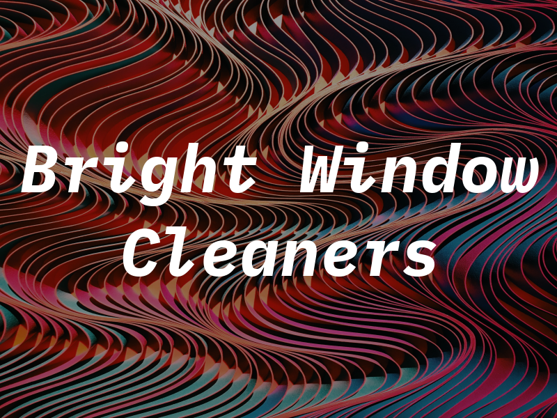 All Bright Window Cleaners