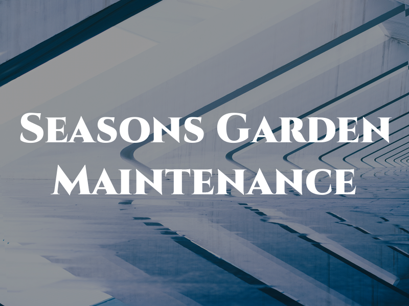 All Seasons Garden Maintenance