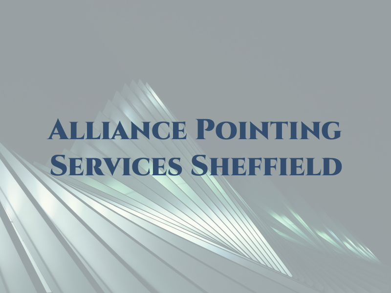 Alliance Pointing Services Sheffield