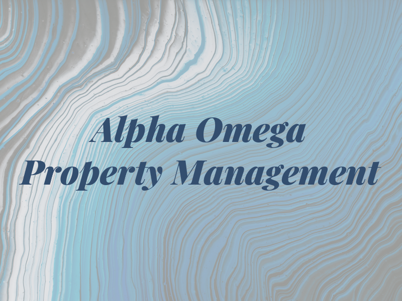 Alpha & Omega Property Management