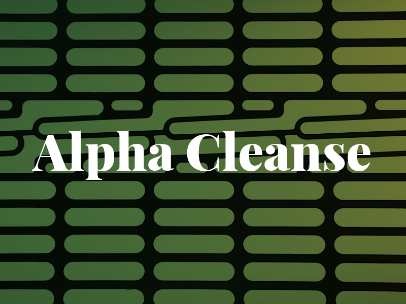 Alpha Cleanse