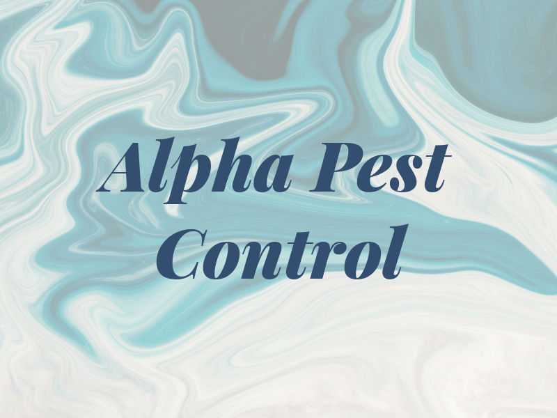 Alpha Pest Control Ltd