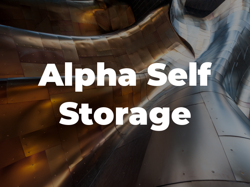 Alpha Self Storage