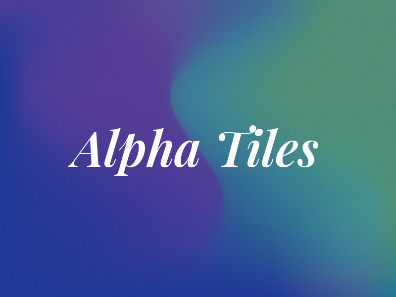 Alpha Tiles