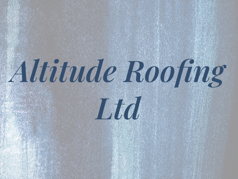 Altitude Roofing Ltd