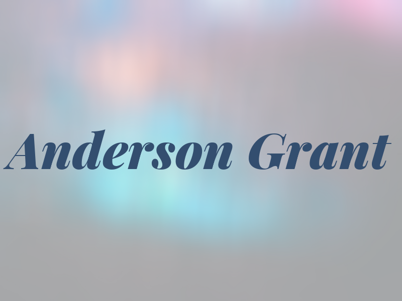 Anderson Grant